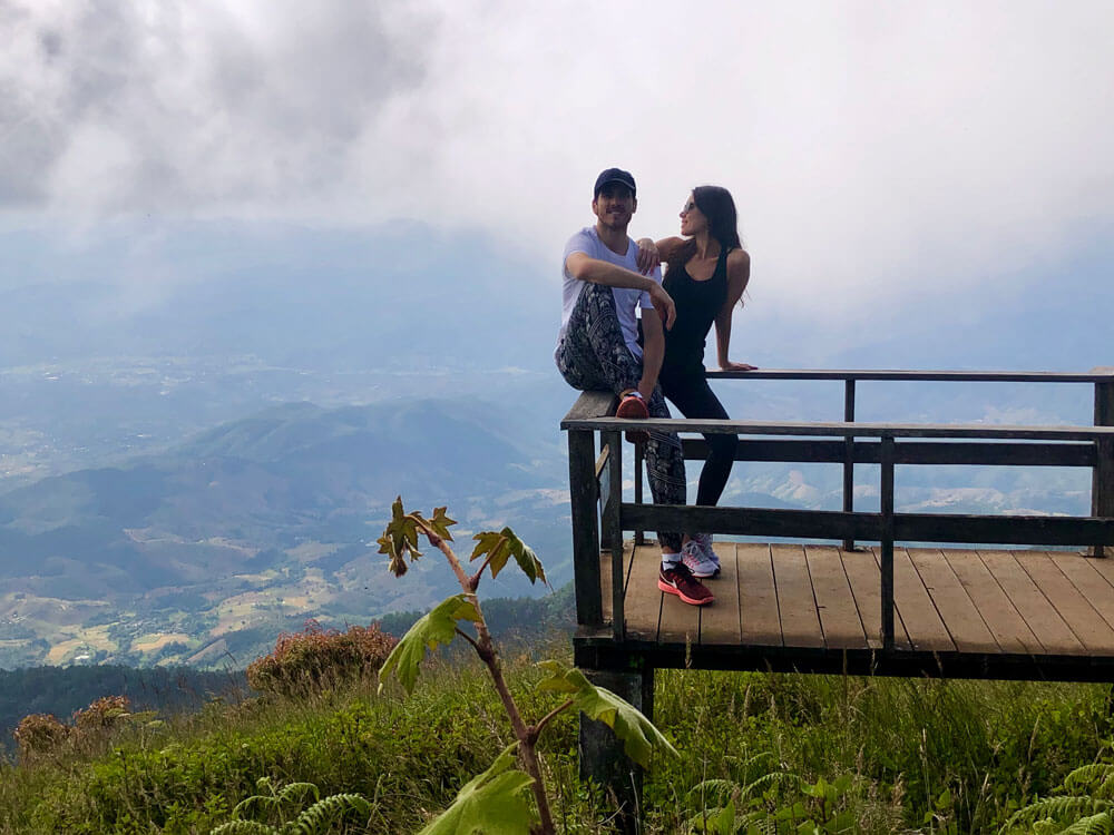 Excursión en el Doi Inthanon, antes de nuestra experiencia con el coronavirus.